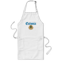 Escudo de armas de Estonia Delantales
