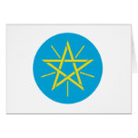 Escudo de armas de Etiopía Felicitación