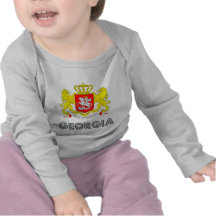 Escudo de armas de Georgia Camisetas