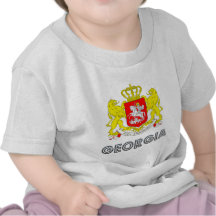 Escudo de armas de Georgia Camisetas
