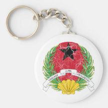 Escudo de armas de Guinea-Bissau Llavero Personalizado