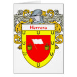 Escudo de armas de Herrera (cubierto) Felicitación