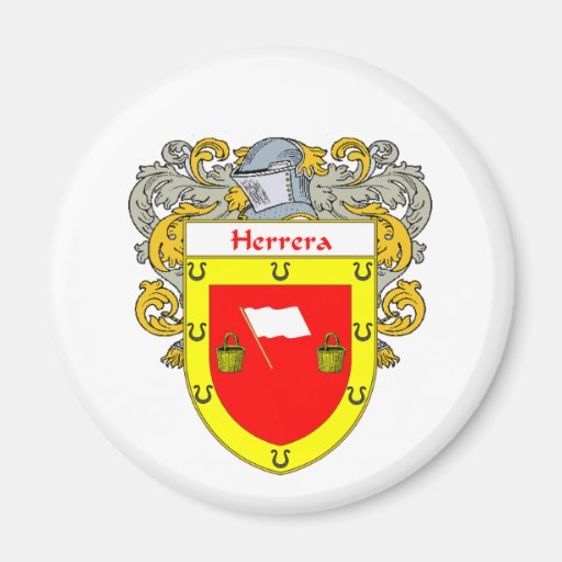 Escudo de armas de Herrera (cubierto) Imán
