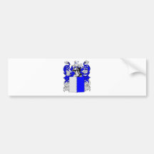 Escudo de armas de Hickman Pegatina De Parachoque