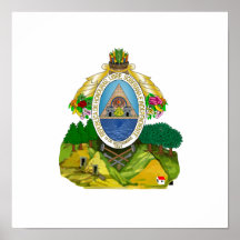 Escudo de armas de Honduras Impresiones