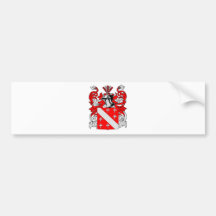 Escudo de armas de Howard Etiqueta De Parachoque