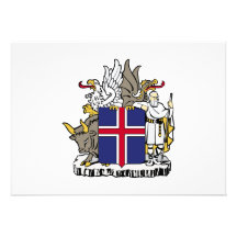 Escudo de armas de Islandia Anuncios Personalizados