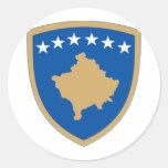 Escudo de armas de Kosovo Etiquetas