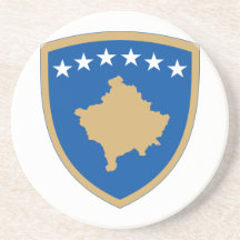 Escudo de armas de Kosovo Posavasos Para Bebidas