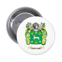 Escudo de armas de la cortina pins