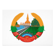Escudo de armas de Laos Comunicados