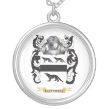 Escudo de armas de Luttrell- (Irlanda) (escudo de  Pendientes Personalizados