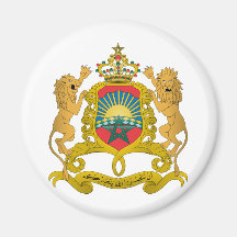 Escudo de armas de Marruecos Iman De Nevera