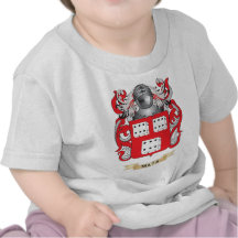 Escudo de armas de Mata (escudo de la familia) Camisetas