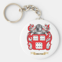 Escudo de armas de Mata (escudo de la familia) Llavero