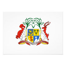 Escudo de armas de Mauricio Invitaciones Personalizada