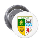 Escudo de armas de McNeil/escudo de la familia Pins
