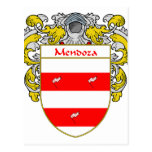 Escudo de armas de Mendoza (cubierto) Tarjeta Postal
