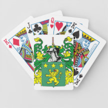 Escudo de armas de Moore Baraja Cartas De Poker