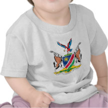 Escudo de armas de Namibia Camisetas