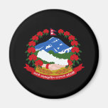 Escudo de armas de Nepal Iman