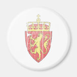 Escudo de armas de Noruega Imán De Frigorífico