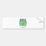 Escudo de armas de Pollock (escudo de la familia) Etiqueta De Parachoque