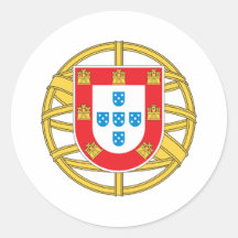 Escudo de armas de Portugal Pegatinas