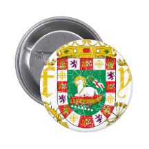 Escudo de armas de Puerto Rico Pin