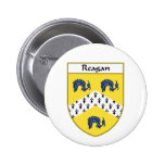 Escudo de armas de Reagan/escudo de la familia Pin