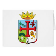 Escudo de armas de Santa Cruz Del Sierra Tarjetas