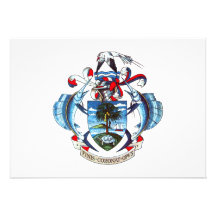 Escudo de armas de Seychelles Comunicados Personalizados