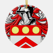 Escudo de armas de Skellie Ornamento Para Arbol De Navidad