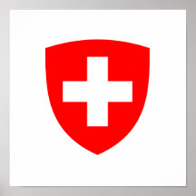 Escudo de armas de Suiza Impresiones