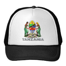 Escudo de armas de Tanzania Gorra