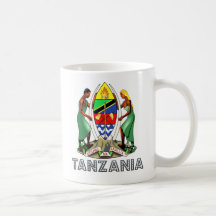 Escudo de armas de Tanzania Taza