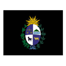 Escudo de armas de Uruguay Postales
