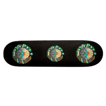 Escudo de armas de Uzbekistán Patineta Personalizada