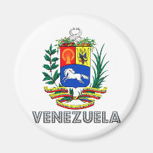 Escudo de armas de Venezuela Imán Para Frigorifico