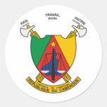Escudo de armas del Camerún Pegatina