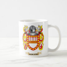 Escudo de armas del ciudadano (escudo de la famili taza de café