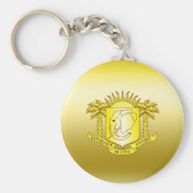 Escudo de armas del d'Ivoire de Côte Llaveros Personalizados