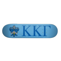 Escudo de armas del Gama de Kappa Kappa Tablas De Skate