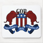Escudo de armas del GOP Alfombrilla De Ratón