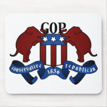 Escudo de armas del GOP Alfombrilla De Ratón