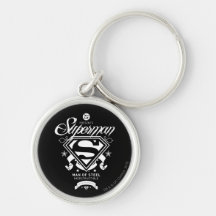 Escudo de armas del superhombre llaveros