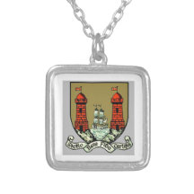 Escudo de armas para el corcho Irlanda Colgantes Personalizados