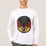 Escudo de armas para hombre del alemán de la camis