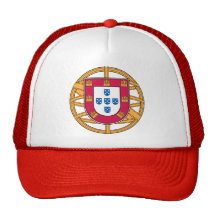 Escudo de armas portugués gorro de camionero