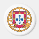 Escudo de armas portugués imanes para frigoríficos